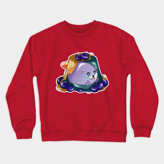 Poyo~VanillaPuddingBerry Crewneck Sweatshirt by LinYue